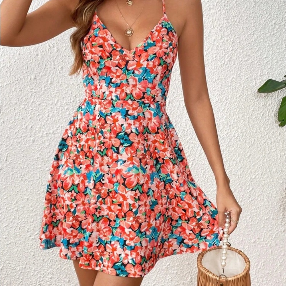 Floral Print Summer Dress